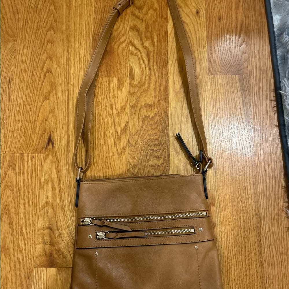 INC International Concepts Brown Crossbody Bag